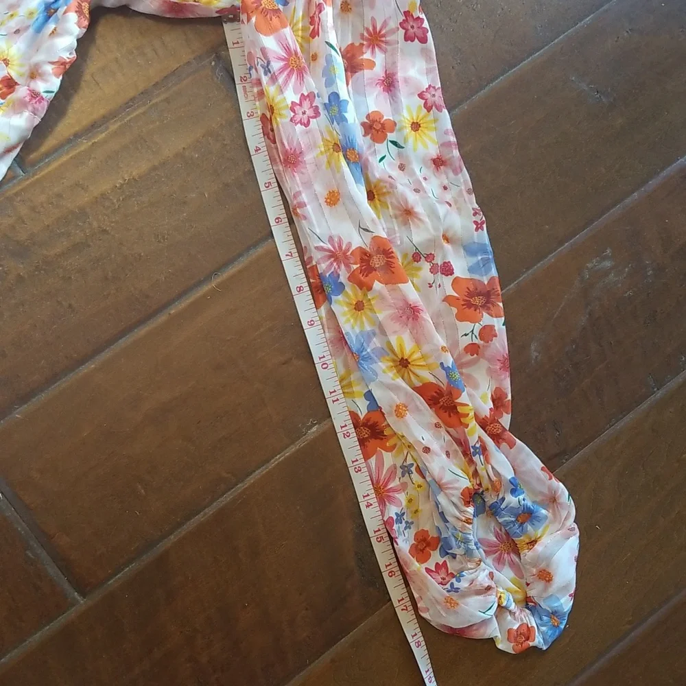 Buddy Love Grace Long Sleeve Shirt Dress Wild Flower Sixe XS - Picture 13 of 15